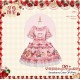Mademoiselle Pearl Strawberry Cutsew Cardigan Blouses Skirt JSKs and OPs(Reservation/Full Payment Without Shipping)
